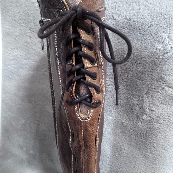 Bedstu: Cobbler Series leather, knee-high boots👢 - Picture 11 of 16